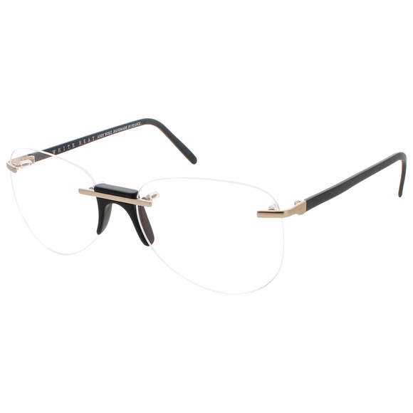 ANDY WOLF FARIA-A-56 Eyeglasses Eye Glasses 00A BLACK Authentic New 56mm MALE - Picture 1 of 1
